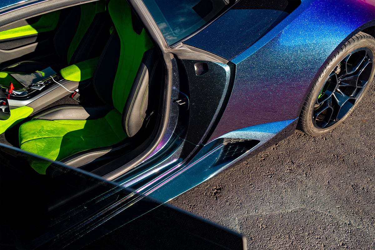 Colored PPF Installation in Las Vegas