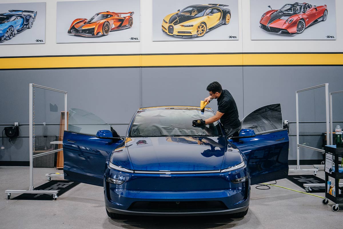 XPEL CS Black Window Tint Installation in Las Vegas