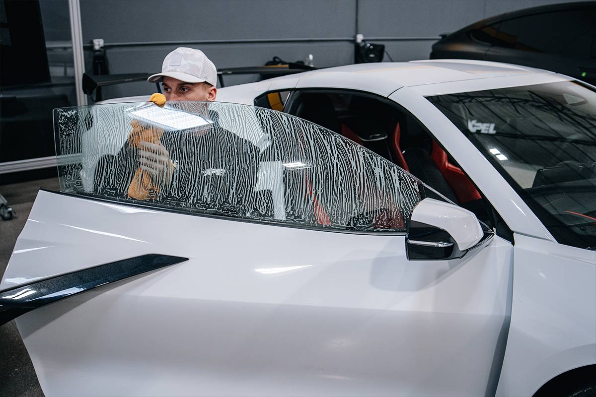 XPEL XR Black Window Tint Installation in Las Vegas