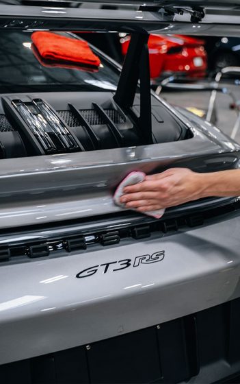 Applying XPEL Fusion Plus to GT3RS