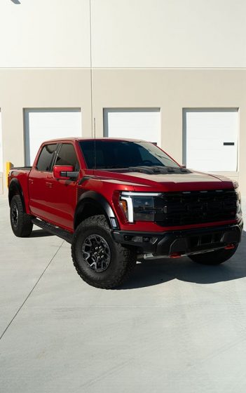 Full Car PPF For Red Truck