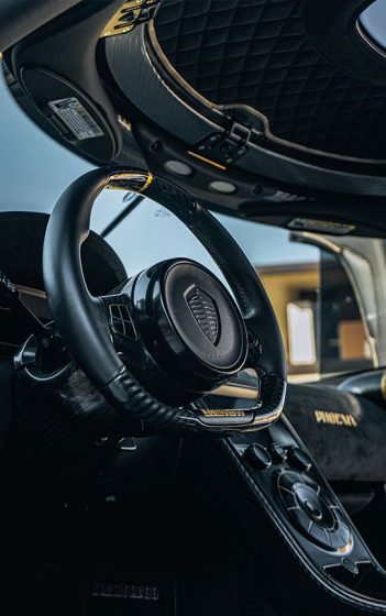 Koenigsegg Interior Detail