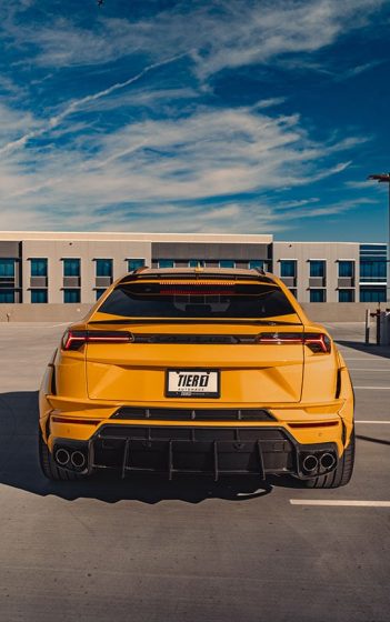 Lamborghini Urus Full Body PPF Ceramic Coating Rear End